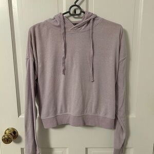 Lavender Hooded Women's Top